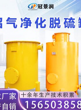 沼气脱硫净化器除臭过滤防腐蚀脱硫罐设备增压泵净化调压器脱硫塔