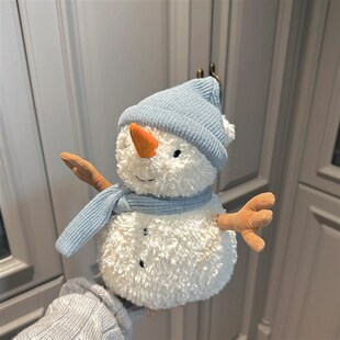 萨米小雪人玩偶可爱安抚毛绒玩具C女生抱睡公仔生日礼物伴手礼娃