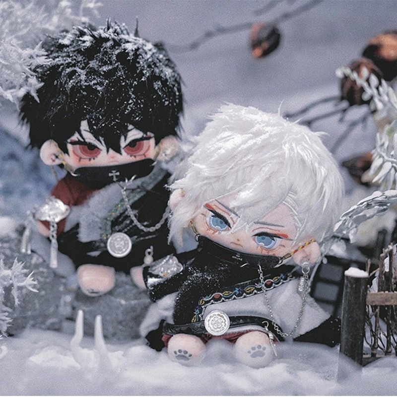 棉花娃娃20cm娃衣男娃衣服酷帅古风藏族帅L气可换装公仔玩偶无属