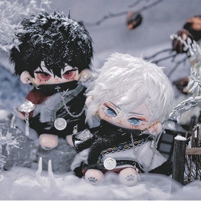 棉花娃娃20cm娃衣男娃衣服酷帅古风藏族帅L气可换装公仔玩偶无属