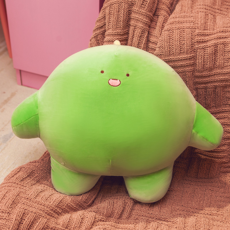 dowdow章鱼丸子团子可爱发酵面团女生睡觉抱枕靠垫沙发卧室