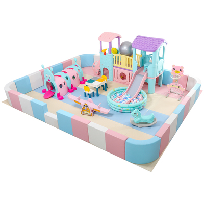 儿童乐园软体宝宝游戏围栏家用室内软包球池游乐场小型家庭设备