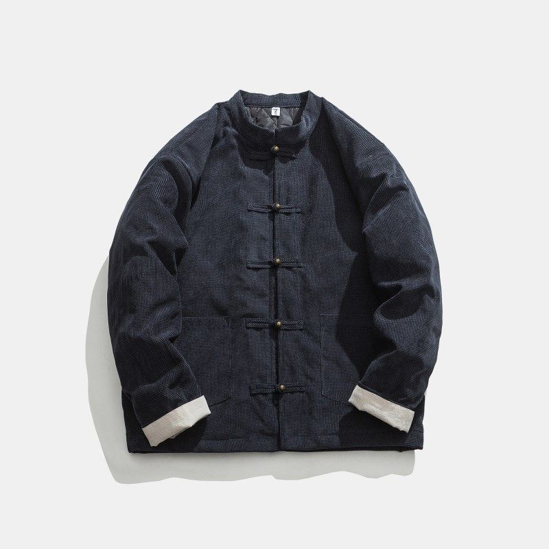 冬季中国风棉衣男装加厚唐装外套盘扣复古保暖大码棉服中式棉袄潮,男装,棉衣,淘宝优惠券,粉丝福利购,淘宝优惠卷