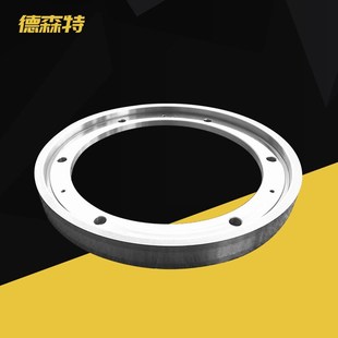 镶钨钢复卷机底刀圆形切纸刀硬质合金圆刀片分切下刀造纸行业刀片