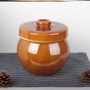 土窑罐 煨鸭罐煨鸡坛子储物罐盐焗煨汤罐灰塘鸭瓦罐加厚耐热土罐