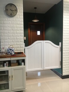 地中实木腰门半腰门牛仔门酒吧门腰门隔断栅栏篱笆木栏栅门做旧门