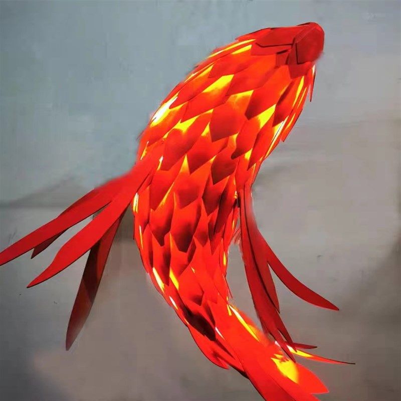 定制鱼形吊灯酒店大堂会所海鲜酒楼火锅装饰创意中式复古灯具,家装灯饰光源,酒店/宴会厅/餐饮吊灯,淘宝优惠券,粉丝福利购,淘宝优惠卷