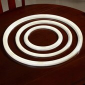 实木餐桌转盘底座圆旋转转轴承饭店大理石滑轨