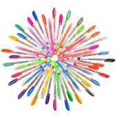 闪光珠光笔亮晶晶荧光笔水彩笔彩笔爱色色儿童彩色