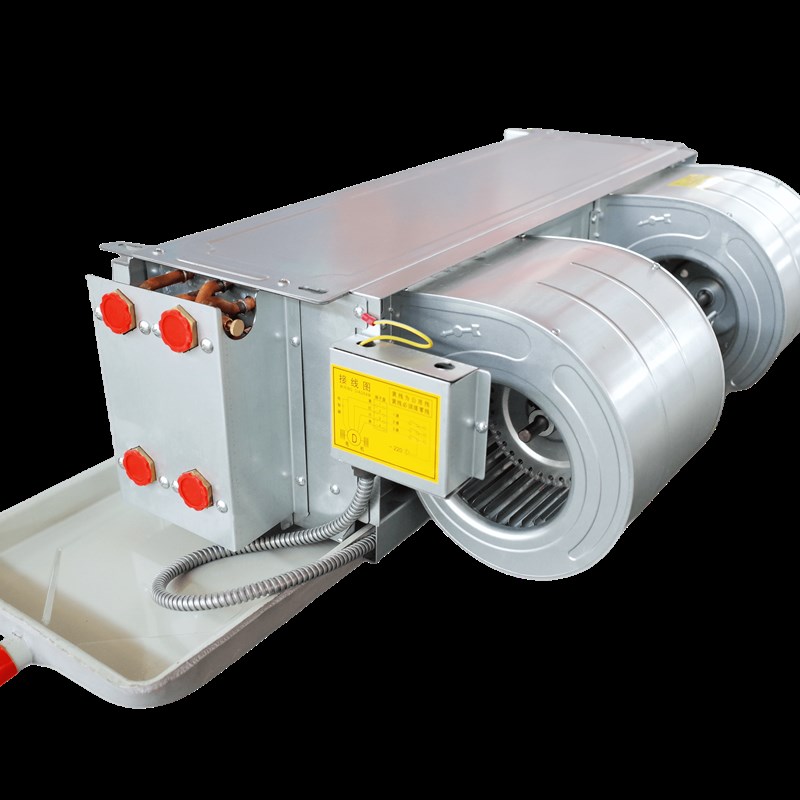 四管制风机盘管卧式暗装进出水冷暖系统中央空调空气能机组