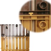 冷柜陈列垫板超市用品大全冷藏生鲜风幕柜垫架道具水果寿司展示架