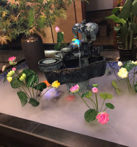 景观造雾水池喷雾超声波雾化头假山流水雾化雾器水景烟雾制雾