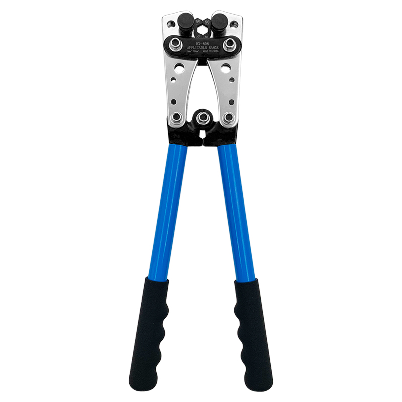 压线钳冷压端子HX-50B裸端子钳铜鼻子SC/JG/C45线耳快速电工专用