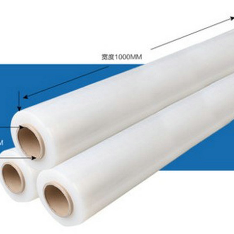 加宽型PE缠绕膜拉伸膜托盘膜打包膜工业保鲜膜60 70 80 90 100cm