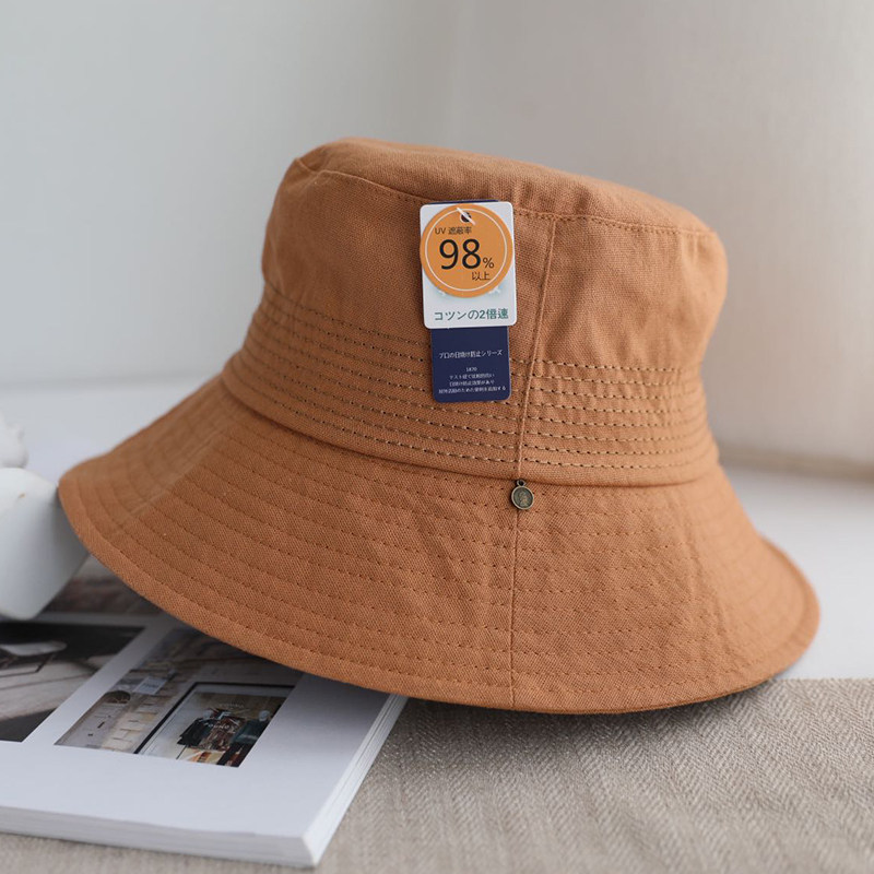 本麻舒适感~UV大檐百搭亚麻渔夫帽女夏季透气防晒盆帽休闲遮阳帽,服饰配件/皮带/帽子/围巾,帽子,淘宝优惠券,粉丝福利购,淘宝优惠卷
