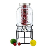 斤泡酒瓶甜品台饮料桶无铅果汁罐酿酒瓶密封罐酵素罐