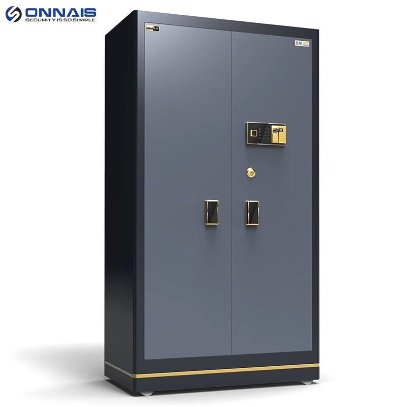 发堡保险柜大型家用办公1.2/1.5/1.8对开金库指纹防盗保管箱防火