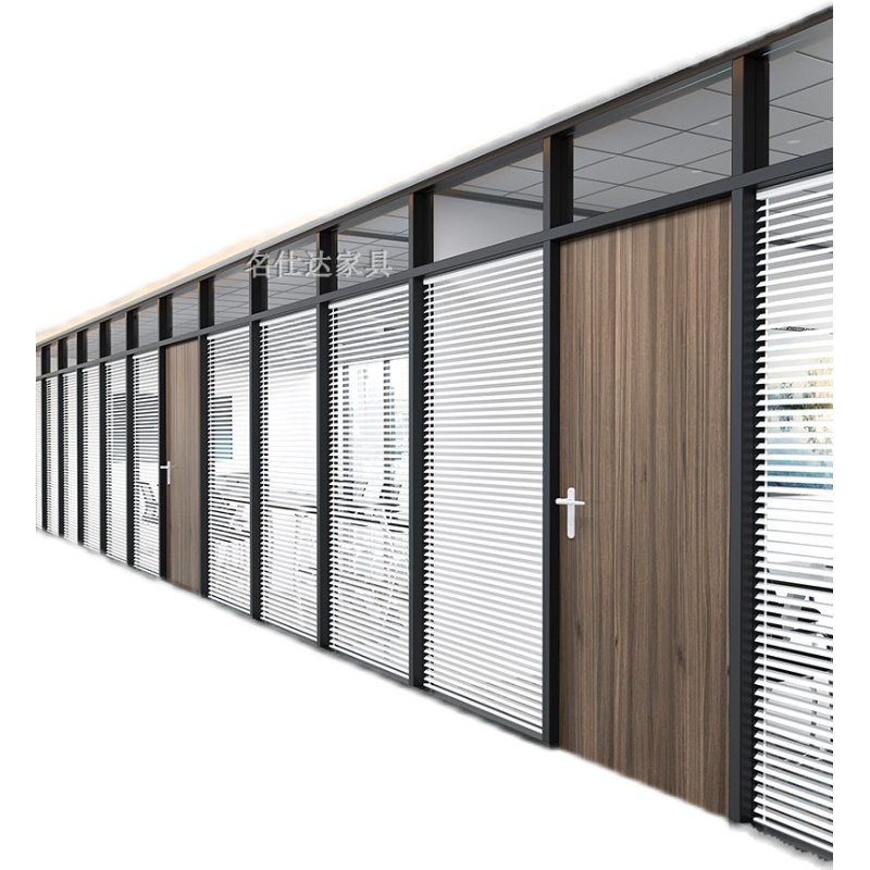 深圳东莞办公室玻璃墙铝合金钢化百叶帘隔间定制写字楼,商业/办公家具,高隔断/隔墙,淘宝优惠券,粉丝福利购,淘宝优惠卷