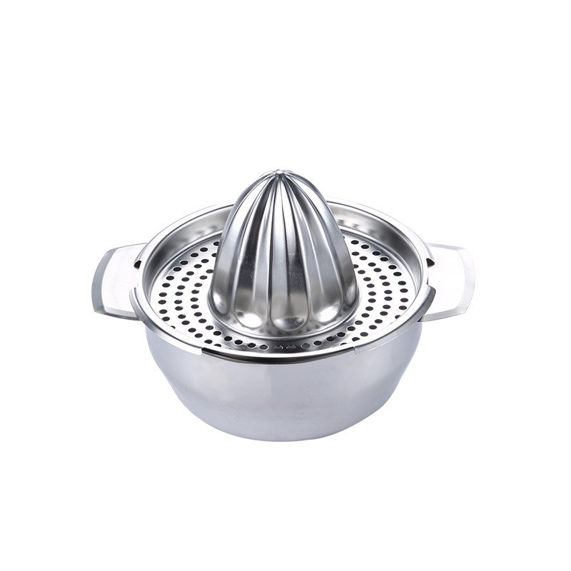 家用手动柠檬压汁器不锈钢手压式果汁器多功能压榨器橙子汁榨汁器