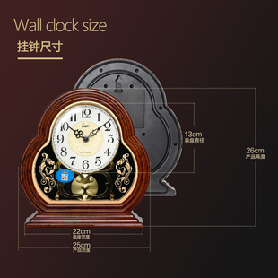 康巴丝欧式座钟客厅大号挂钟复古摇摆台钟现代创意奢华时钟表