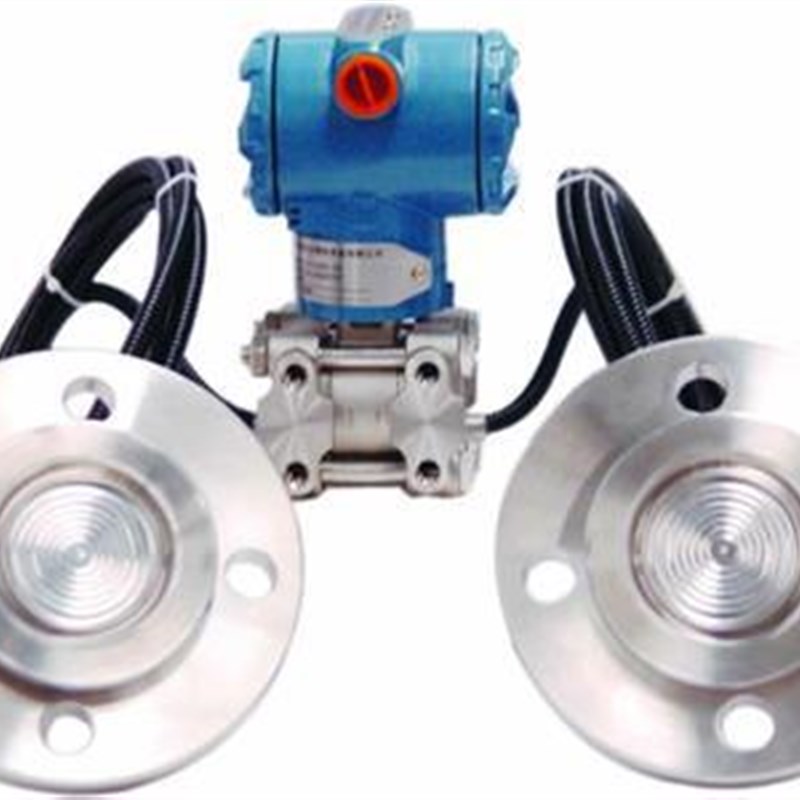 厂家直销3051DP双法兰液位变送器 隔膜远传差压变送器*