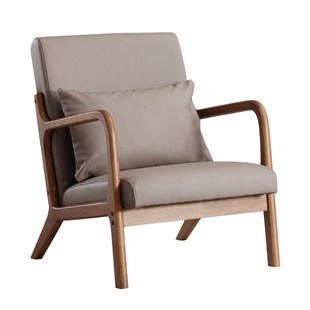 阳台客厅休息区接待单人休闲办公室现代布艺小沙发椅子民宿小户型