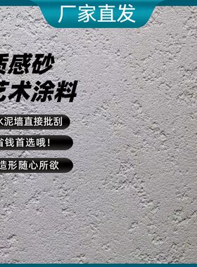 质感砂灰泥艺术涂料室内外墙面硅藻泥微岩石艺术涂料海藻岩艺术漆