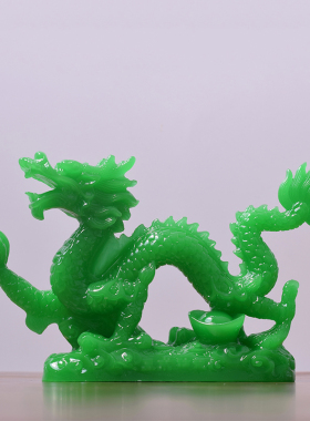 龙工艺品生肖龙办公室青龙汉龙客厅家居装饰摆设店铺业礼品
