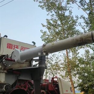实拍收割卸粮筒车炮位放粮器操作简单经济实用农业