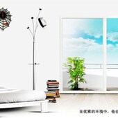 蜘蛛网壁时钟表艺术客厅卧室 创意蜘蛛侠挂钟 设计新颖 时尚