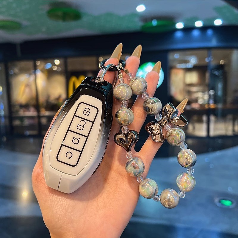 适用于新款腾势Z9GT专用钥匙套新款z9gt dm车钥匙壳Z9金属男女扣