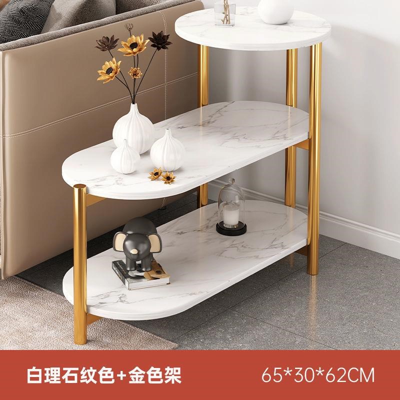 新款客厅小户型小圆桌茶桌铁艺现代家用经济型小桌子沙发边几