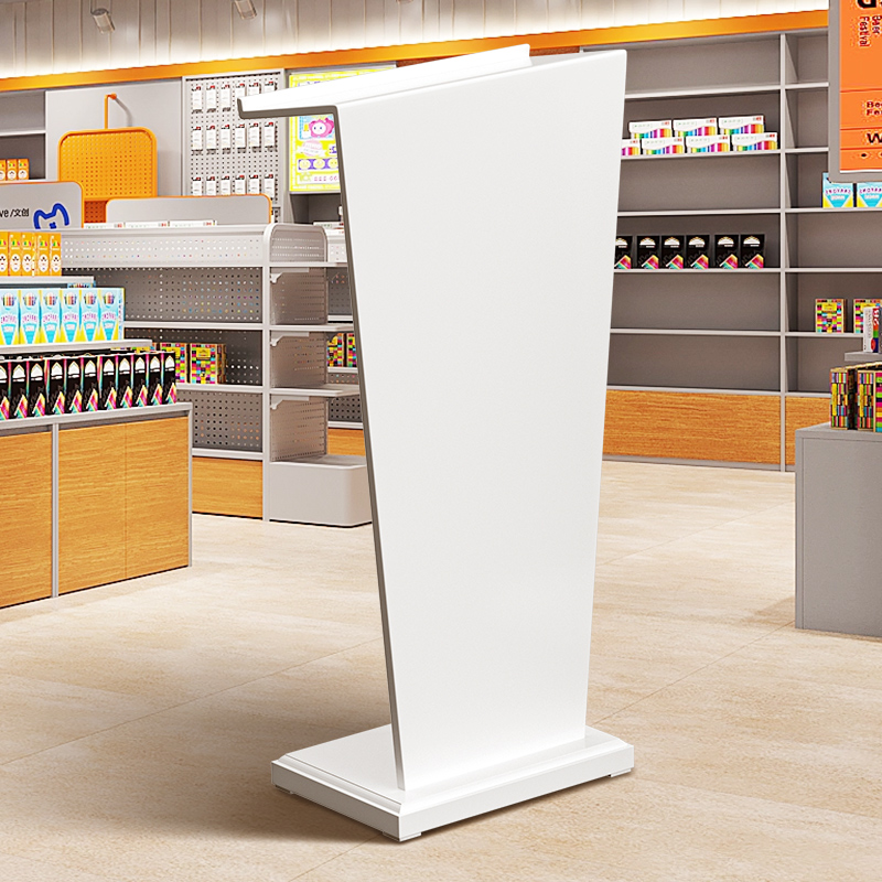 实木迎宾台演讲台发言台木制店接待台登记台幼儿园签约台