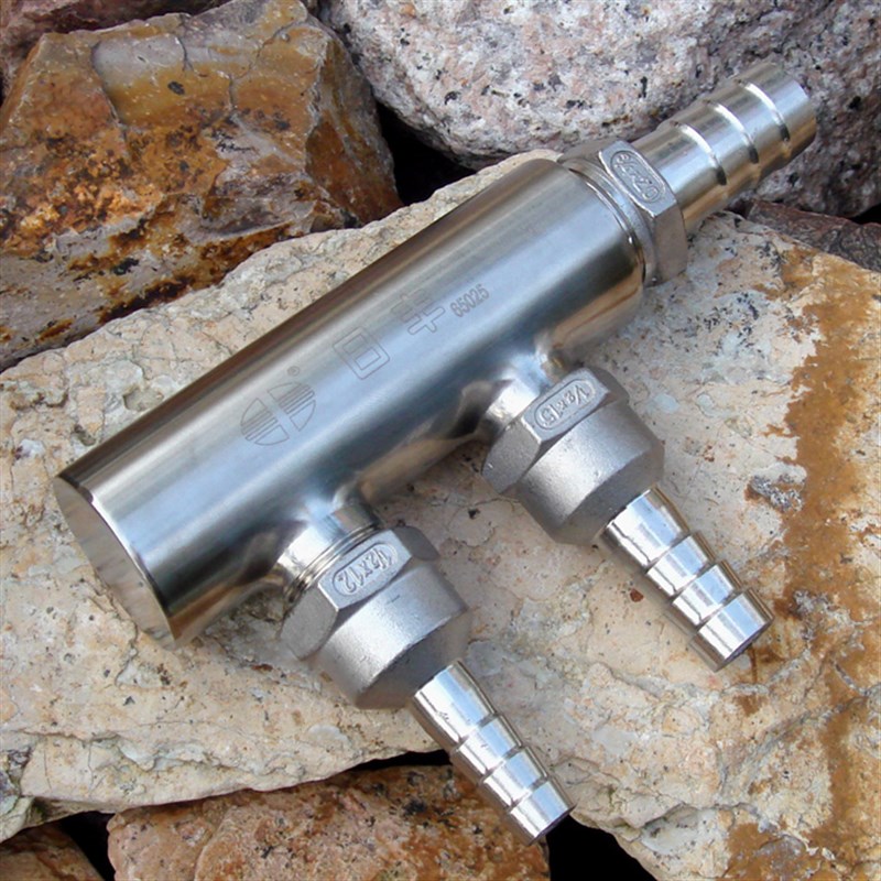 0不锈钢一体多通分水器分流 三四五六分一寸软管宝塔接头