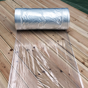 通用干洗店包装卷白卷卷包装膜衣架衣物防尘包装塑料膜