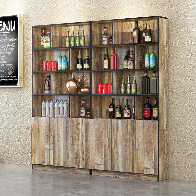 定制吧台收银台饭店餐饮转角柜台小型店铺商用现代落地酒柜,商业/办公家具,收银台,淘宝优惠券,粉丝福利购,淘宝优惠卷