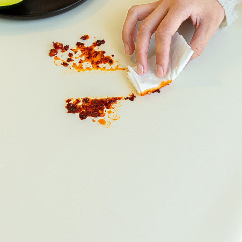 高级感纯色桌布免洗防水防油茶几包边软桌布有机硅餐桌台布长方形