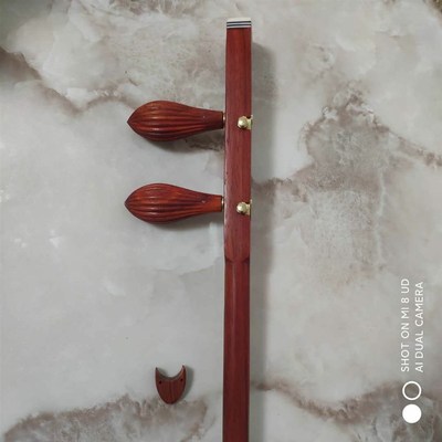 板胡杆 铜轴木轴豫剧 评剧板胡杆 缅红木板胡杆子 扁杆 圆杆选择