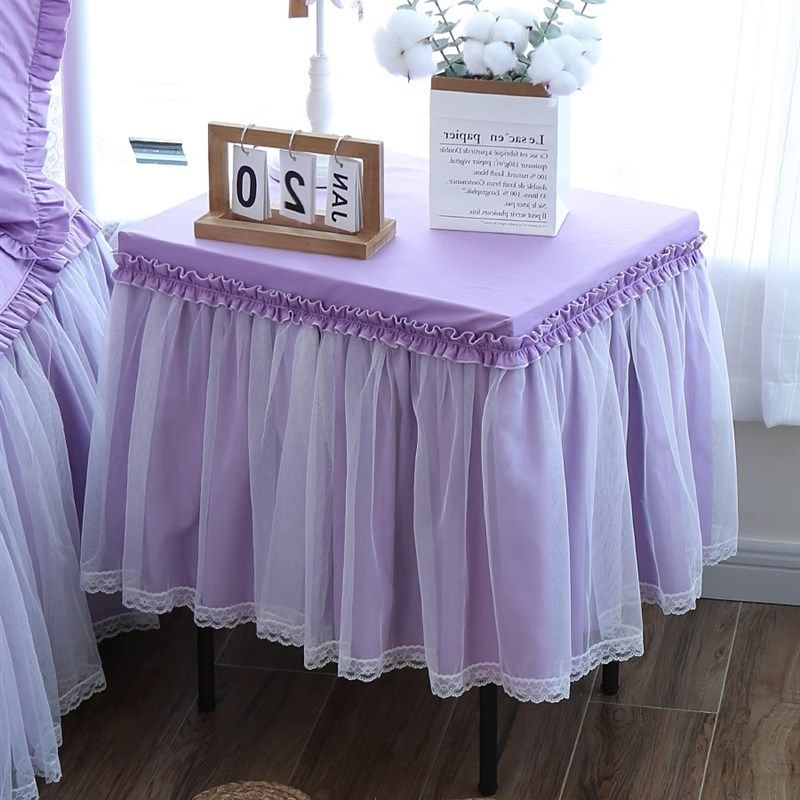 蕾丝床头柜盖布家用卧室床头柜防尘罩多用盖巾通用in风,居家布艺,床头柜盖布,淘宝优惠券,粉丝福利购,淘宝优惠卷