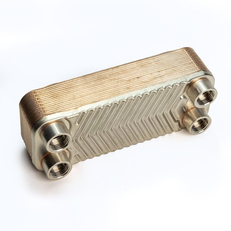 温模机油水散热器钎焊板式热交换器房车热交换器油水冷却器换热器