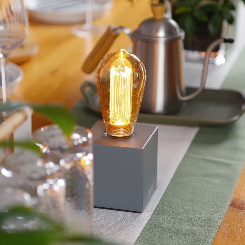 荷兰LE复古吊钟型灯泡LED暖光氛围装饰调光家用E27螺口