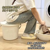 桶学生宿舍用带盖脸盆水桶住宿住校中生洗衣塑料桶洗脸盆三件