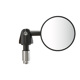 复古式 手把后视镜电动车倒车镜反光镜铝合金小圆镜 摩车春风改装