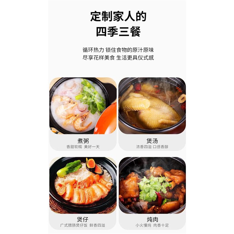 砂锅电磁炉专用炖锅燃气灶通用煲汤家用明火两用瓦罐陶瓷煲小沙锅
