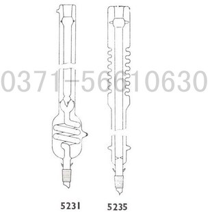 5235分馏柱具环膨胀管 规格齐全可定制 生产厂家 可定制玻璃仪器