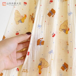 孕妇睡裙纯棉纱布中长款待产开衫月子裙产检裙哺乳裙连衣裙喂奶衣