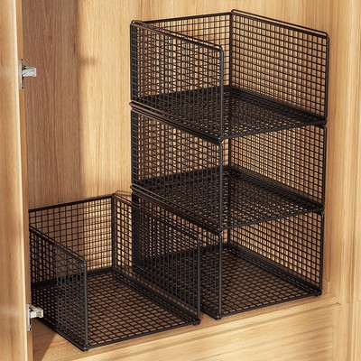 衣柜收纳分层隔板衣橱隔断分层架柜子分隔收纳神器衣物收纳置物架