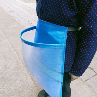 茶围兜兜摘茶叶神器采茶专用z篓网袋框腰间篮子透气便携小背篓