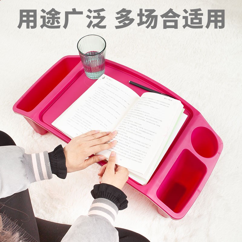塑料小桌子幼儿园学习桌床上写字桌玩具书桌产妇病床老.人餐饭桌