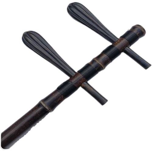 京胡  紫竹杆带梨木黑色轴京胡担子带轴 京胡西皮二黄担子